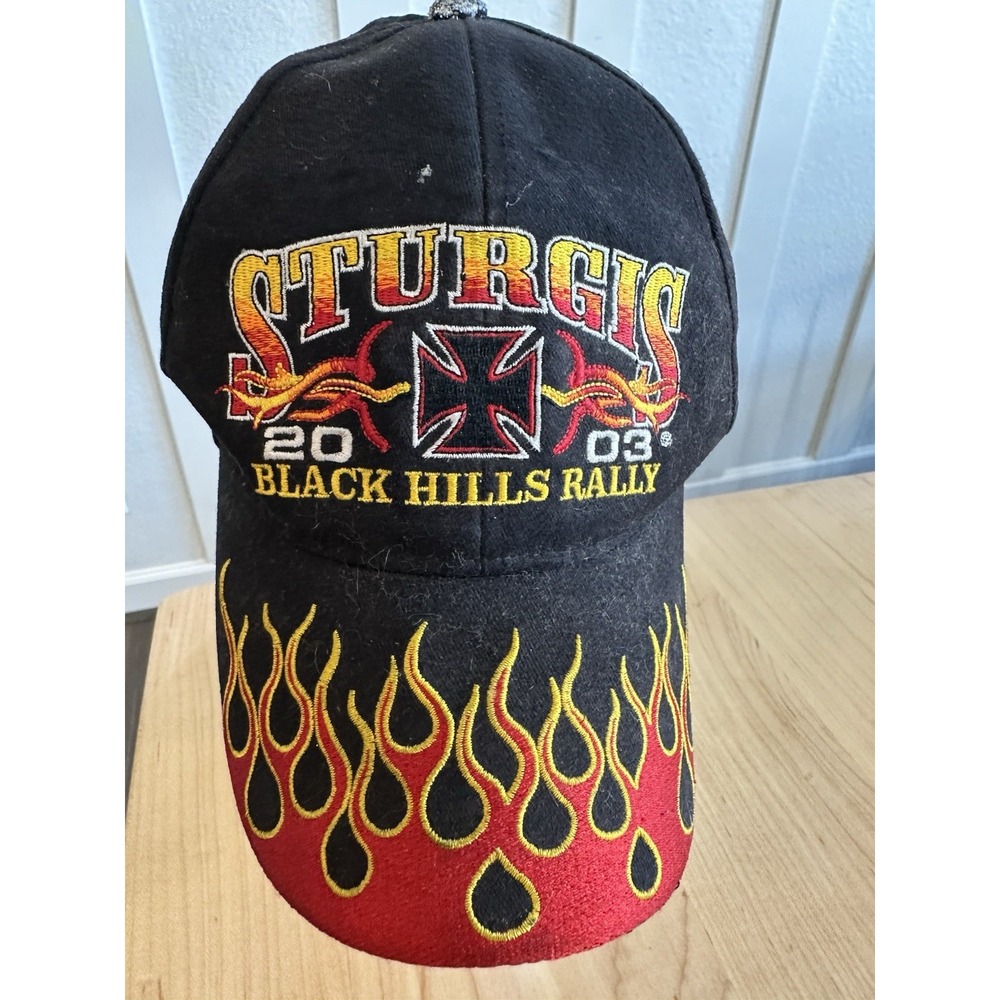 VTG Capsmith Sturgis Black Hills Motorcycle Rally 2003 63rd Annual Snapback Hat